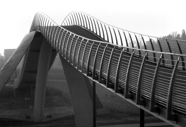 Leonardo Da Vinci Bridge, Ski