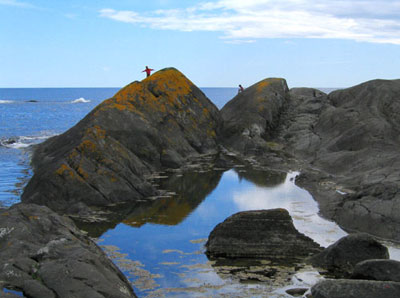 on the rocks, Odane Sand