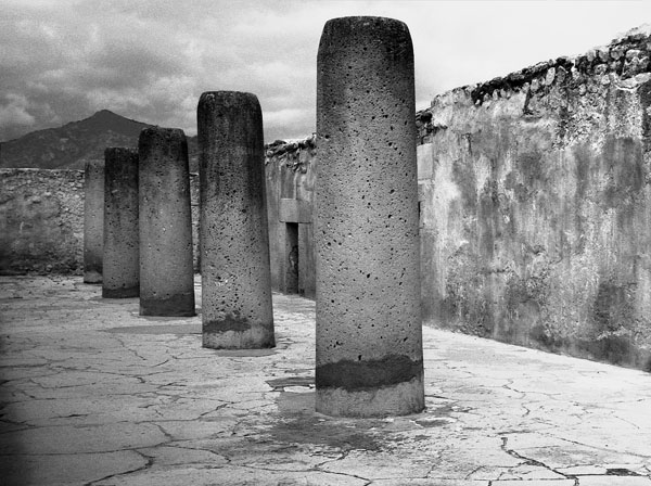 Mitla, Hall of Columns, 1976