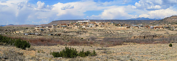 Laguna pueblo from Route 66