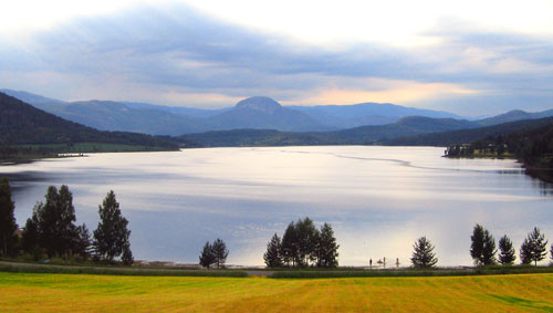 Andersnatten and lake Soneren