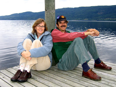 May & Peter on Randsfjord